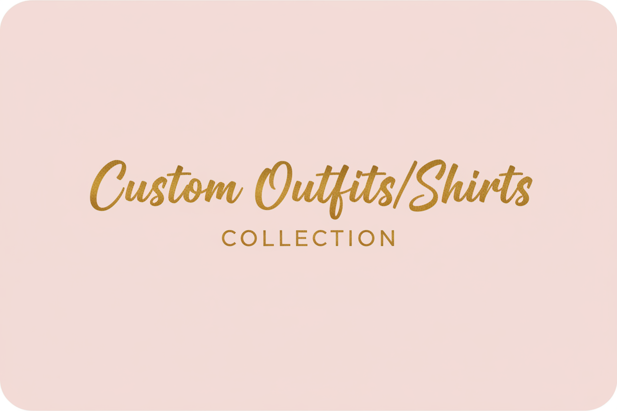 Custom Outfits/Shirts - Gold